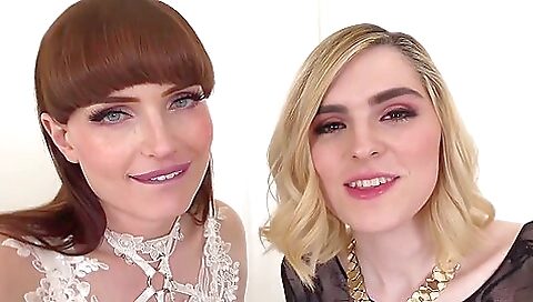 Big ass blonde 18+ anal threesome with stepbrother and boyfriend