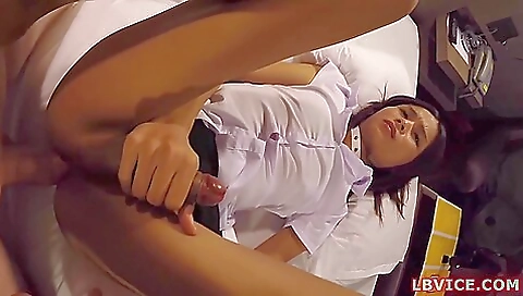 Busty Asian cunt fucked hard by her handsome boyfriend