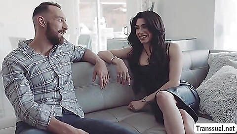 Busty brunette with big ass gets fucked deep in her ass